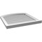 Ekena Millwork Arch Top Surface Mount PVC Gable Vent: Functional, w/ 2"W x 2"P Brickmould Sill Frame, 26"W x 26"H GVPAR26X2603SF - alternate 5